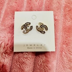 Elegant Gold and Silver Women's Earrings